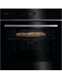 AEG GX7PB63FSB 59.6cm Built-In Electric Oven Gloss Black