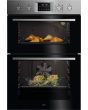 AEG OU5CP40M 61L Stainless Steel Double Electric Oven