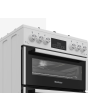 Blomberg GGRN655W  60cm Double Oven Gas Cooker with Gas Hob - White