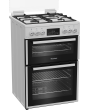 Blomberg GGRN655W  60cm Double Oven Gas Cooker with Gas Hob - White