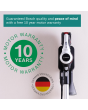 Bosch BCS612GB Unlimited Serie 6 ProHome Cordless Vacuum Cleaner - White - 30 Minute Run Time