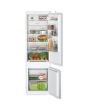 Bosch KIV87NSE0G 54.1cm 70/30 Built In Fridge Freezer - White