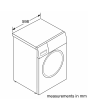 Bosch WGG254F1GB 10kg 1400 Spin Washing Machine - White