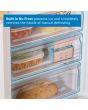 KBN96NSE1G, Built-in fridge-freezer with freezer at bottom
