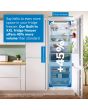 KBN96NSE1G, Built-in fridge-freezer with freezer at bottom