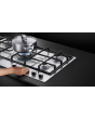 Fisher & Paykel 60cm Gas Hob with 4 Burners in Steel