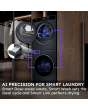 Haier CCE L02LU1-UK Washer Dryer Tower 10kg/8kg