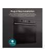 Hisense BI622ABPGUK Built-In Electric Steam Oven Jet Black