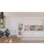 Hoover HOBBML18EK Built-in 54cm Fridge Freezer White