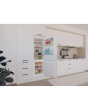Hoover HOBBML18EK Built-in 54cm Fridge Freezer White