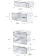 KI86NVSE0G, Built-in fridge-freezer with freezer at bottom