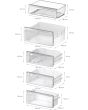 KI7962FD0G, Built-in fridge-freezer with freezer at bottom