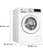 WGJ25400GB, Washing machine, front loader