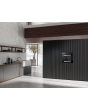 Miele H 2465 BP 59.5cm Built-In Electric Oven Black