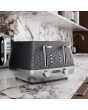 Morphy Richards 243020 Cassini 4-Slice Toaster Moonless Night - Black