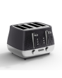 Morphy Richards 243020 Cassini 4-Slice Toaster Moonless Night - Black
