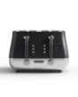 Morphy Richards 243020 Cassini 4-Slice Toaster Moonless Night - Black