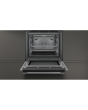 Neff B1ACE4HN0B 59.4cm Built In Electric CircoTherm Single Oven - BLACK/STEEL