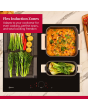 Neff T66FHX4L0 59.2cm Black Induction Hob