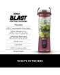 Ninja Blast Compact Cordless Blender Model Cranberry