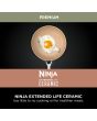 Ninja CW95000UK Ceramic Coated Cookware 5-Piece Set - Apricot & Grey
