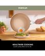Ninja CW95000UK Ceramic Coated Cookware 5-Piece Set - Apricot & Grey