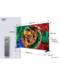 TCL 98RM9L-UK 98-inch 4K Ultra HD RGB Mini LED TV