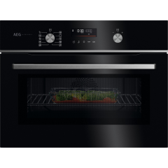 AEG GK6NK40FB 59.5cm Compact Combi Microwave Oven