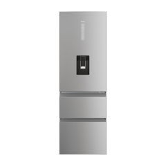 Haier HTW5618EWMG 60/40 Silver Fridge Freezer
