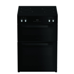 Hotpoint HDME6VDC2AB 60cm Double Oven Electric Cooker