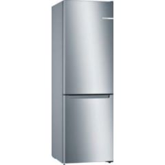 KGN33NLEBG, Free-standing fridge-freezer with freezer at bottom