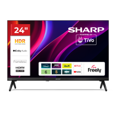 Sharp 1T-C24HE2245KB HDR TV in Black