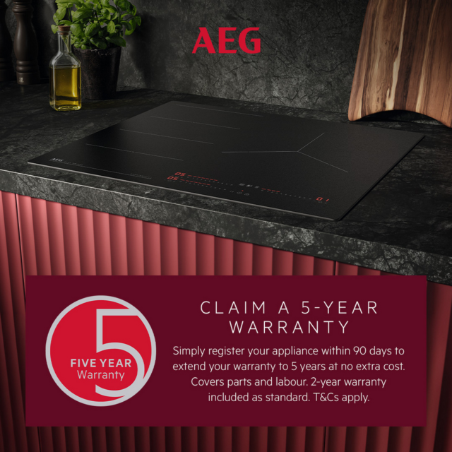 AEG SO64IB0BFZ 59cm Induction Hob - Black