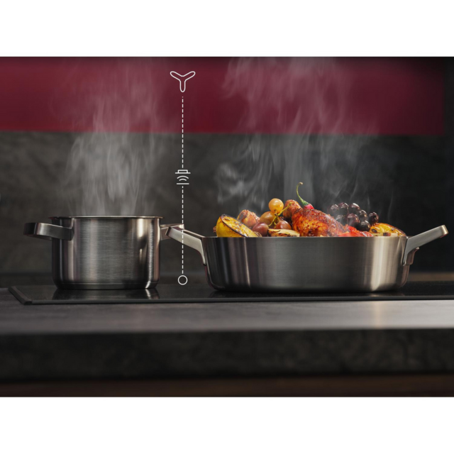 AEG SO84IA0BIT 77cm Induction Hob - Black
