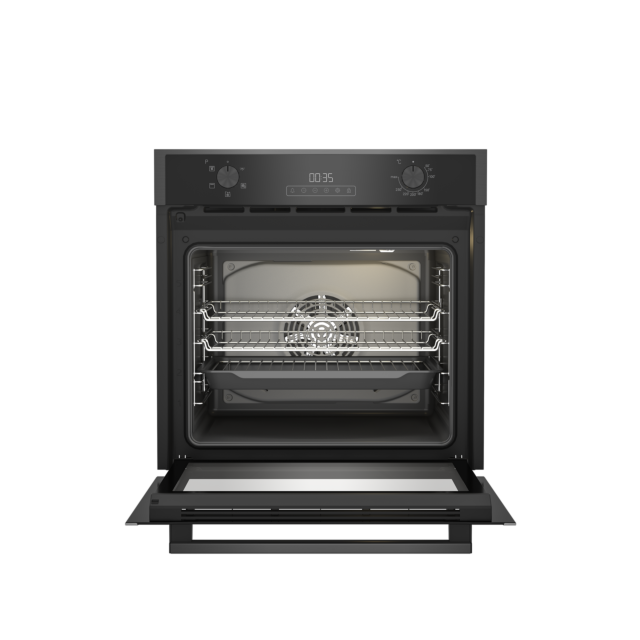 Blomberg ROEN9202DX 59.4cm Built In Electric Single Oven - Dark Steel