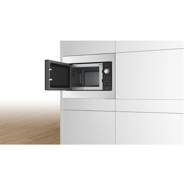 Bosch BFL523MS3B 20 Litres Built In Microwave Oven - Stainless Steel