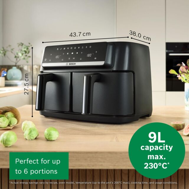 MAFD440B7G, Double Drawer Air Fryer