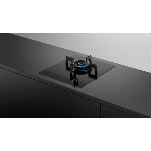 60cm Black Glass Gas Hob by Fisher & Paykel CG603DNGGB4