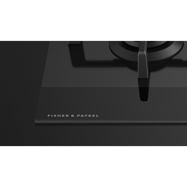 60cm Black Glass Gas Hob by Fisher & Paykel CG603DNGGB4