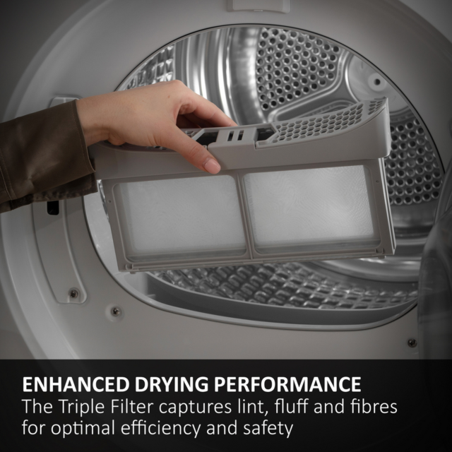 HAIER X Series 5 Plus HD90 D357AGU1-UK 9kg Heat Pump Dryer