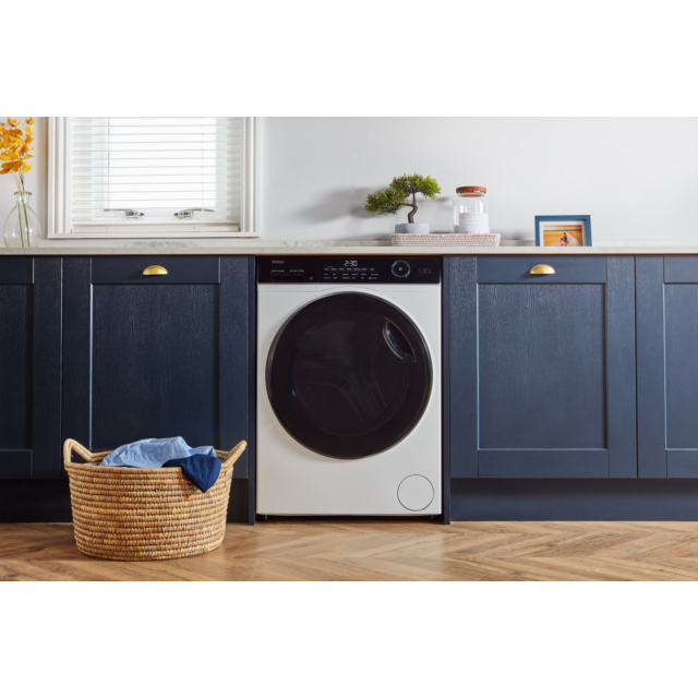 Haier HW90_B14959U1UK 9kg 1400 Spin Washing Machine - White