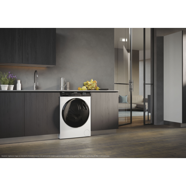 Haier HW90_B14959U1UK 9kg 1400 Spin Washing Machine - White