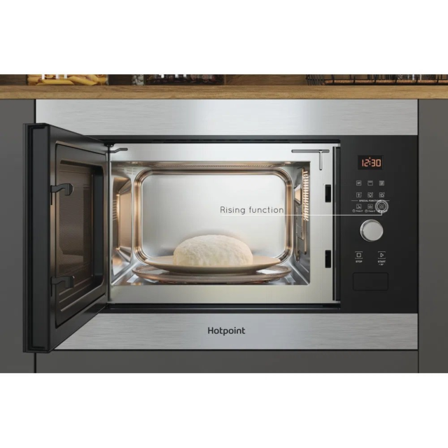 Hotpoint MF25GIXH Built-In Compact Microwave Oven