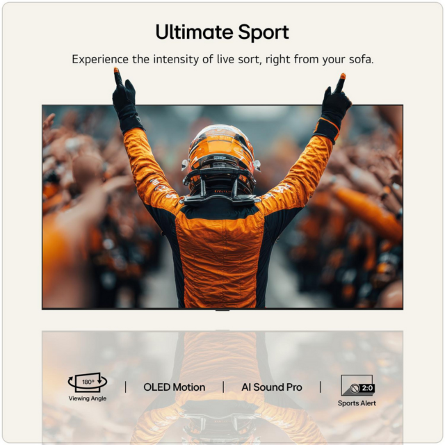 LG OLED83G64LW.AEK 83inch 4K OLED evo AI TV