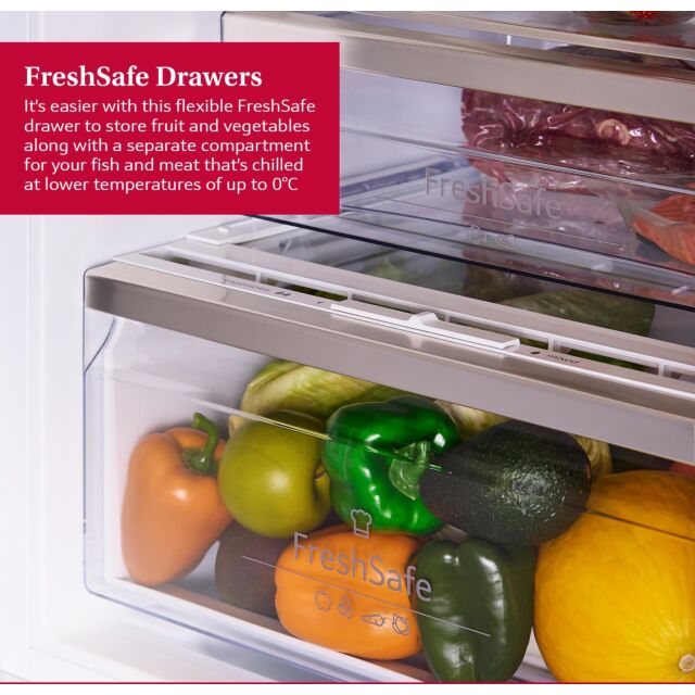KI7962FD0G, Built-in fridge-freezer with freezer at bottom