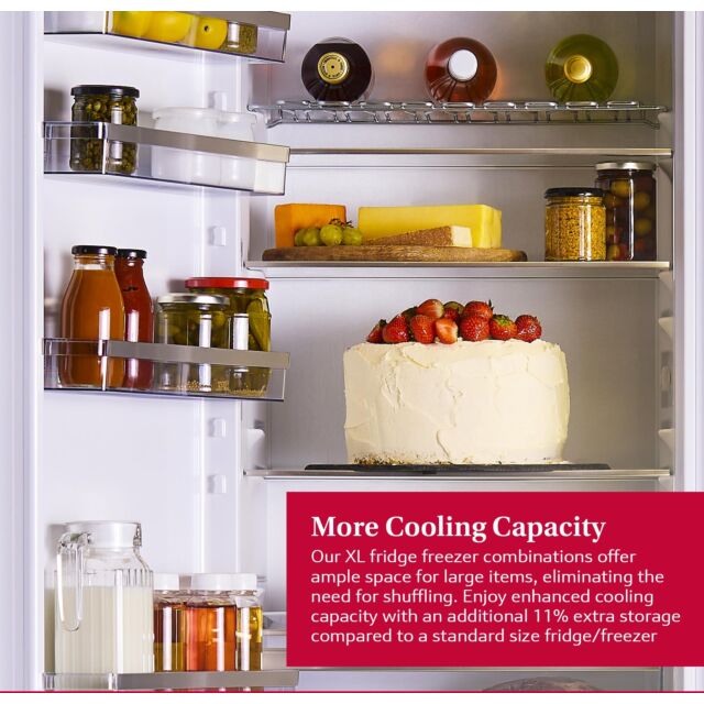 KI7962FD0G, Built-in fridge-freezer with freezer at bottom