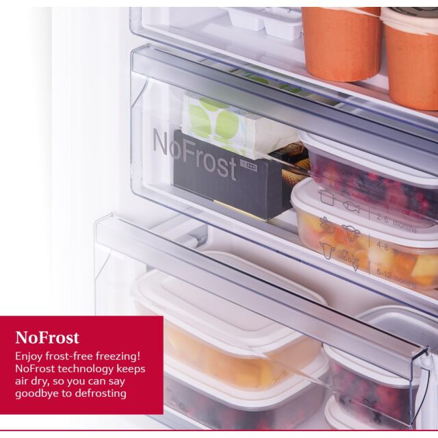KI7962FD0G, Built-in fridge-freezer with freezer at bottom