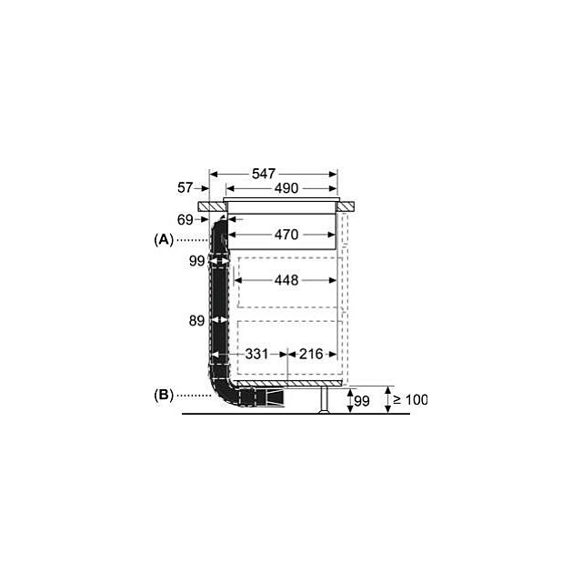 HEZ9VDKR1, Flat duct