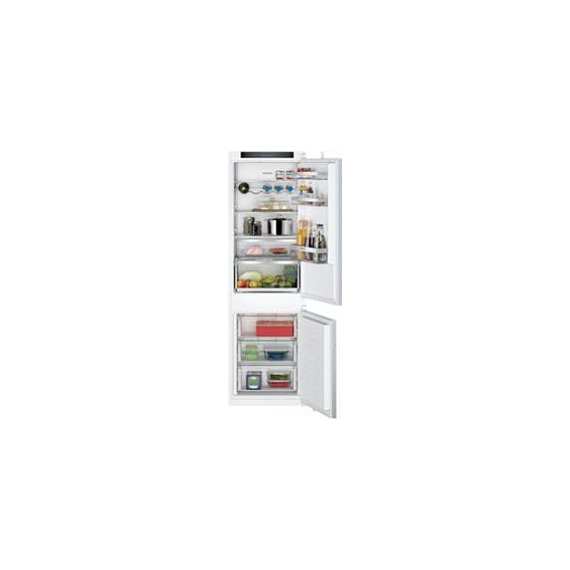 KI86NVSE0G, Built-in fridge-freezer with freezer at bottom