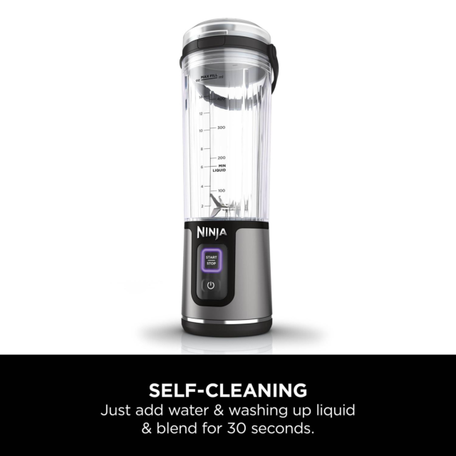Ninja Blast Cordless Blender USB-C Rechargeable Black